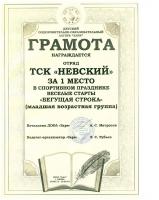 Сертификат филиала пл. Чернышевского 11